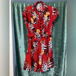 TRASHY DIVA Tropical Nights SWEETIE TOP and HIGH WAISTED SHORTS